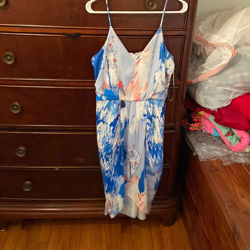 Multicolored short dress